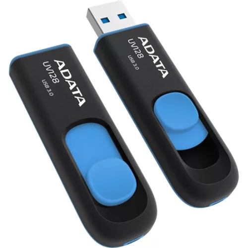A-Data 128GB Flash Drive UV128 USB3.0 Fekete/Blue
