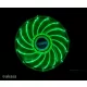 Akasa Vegas Green LED 12cm Case Fan
