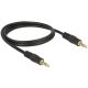 DeLock Cable Stereo Jack 3.5 mm 4 pin male > male 1m