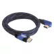 DeLock Cable High Speed HDMI with Ethernet – HDMI A male > HDMI A male angled 4K 5m