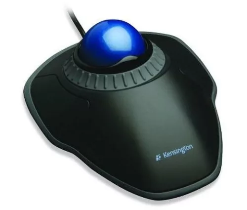 Kensington Orbit Trackball with Scroll Ring Fekete