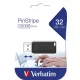 Verbatim 32GB PinStripe USB2.0 Fekete