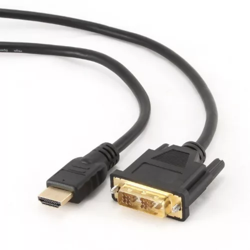 Gembird HDMI to DVI-D (Single Link) (18+1) cable 1,8m Fekete