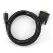 Gembird HDMI to DVI-D (Single Link) (18+1) cable 1,8m Fekete