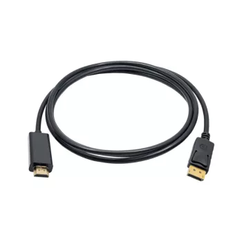 Akyga AK-AV-05 HDMI / DisplayPort cable 1,8m Fekete