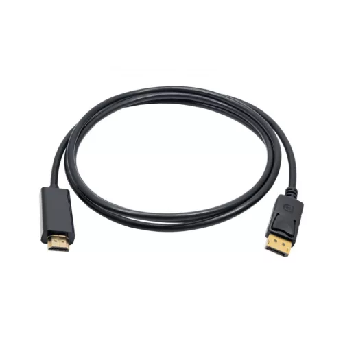 Akyga AK-AV-05 HDMI / DisplayPort cable 1,8m Fekete