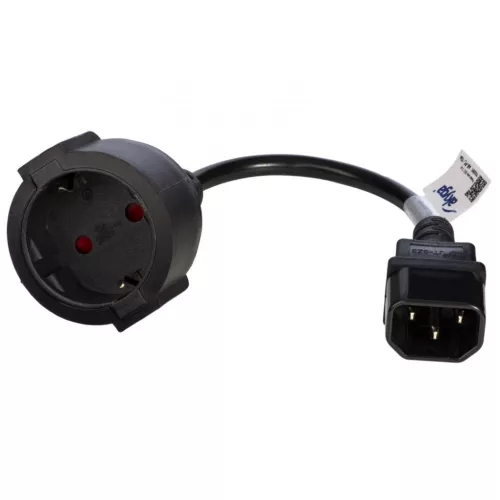 Akyga AK-PC-10A 15cm Extension Cable Fekete