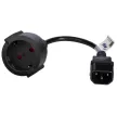 Akyga AK-PC-10A 15cm Extension Cable Fekete