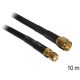 DeLock Antenna Cable SMA Plug > SMA Jack CFD/RF200 10m Low Loss