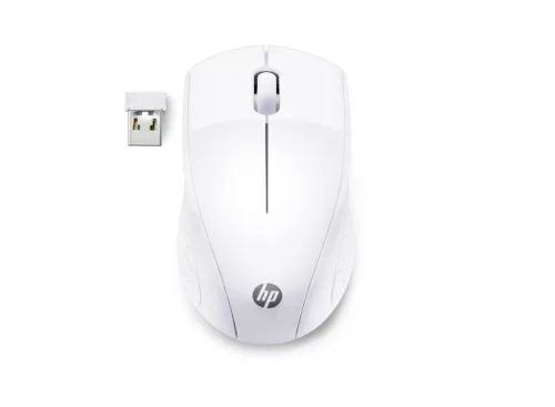 HP Wireless Egér 220 Snow White
