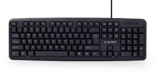 Gembird KB-U-103 Standard keyboard Fekete US