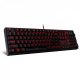 Redragon Surara Pro Red LED Backlight Mechanical Gaming Billentyűzet with Ultra-Fast V-Optical Blue Switches Fekete HU