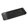 Kingston 128GB DataTraveler 70 Fekete