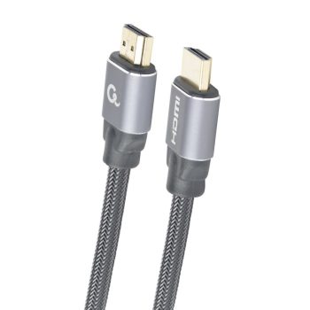   Gembird CCBP-HDMI-5M High speed HDMI with Ethernet Premium Series cable 5m Fekete/Grey