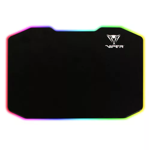 Patriot Viper Gaming RGB Egérpad Fekete