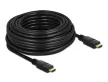DeLock Active HDMI Cable 4K 60Hz 15m Fekete