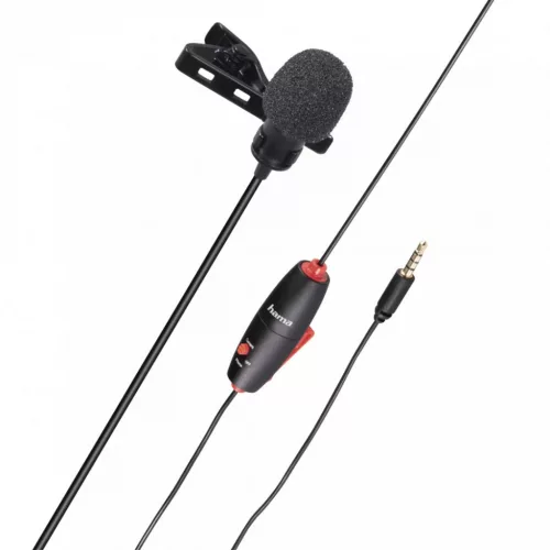 Hama Smart Lavalier Microphone Fekete
