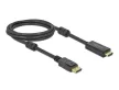 DeLock Active DisplayPort 1.2 to HDMI Cable 4K 60Hz 2m Fekete