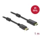 DeLock Active DisplayPort 1.2 to HDMI Cable 4K 60 Hz 1 m