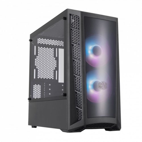 Cooler Master MB320L ARGB with Controller Tempered Glass Fekete