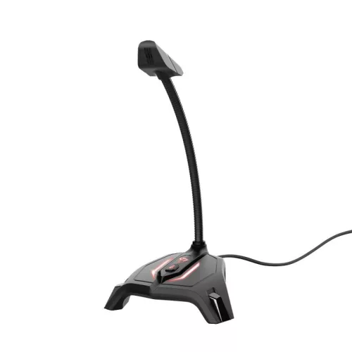 Trust GXT 215 Zabi LED-Illuminated USB Gaming Microphone Fekete