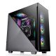 Thermaltake Divider 300 TG ARGB Tempered Glass Fekete