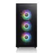 Thermaltake Divider 300 TG ARGB Tempered Glass Fekete