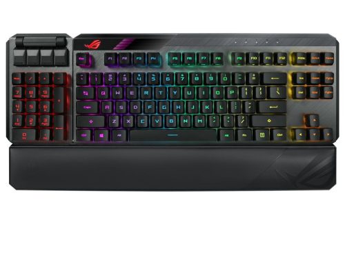 Asus ROG Claymore II Gaming RX Red Mechanical Billentyűzet Fekete HU