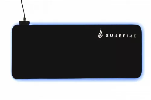 SUREFIRE Silent Flight RGB-680 Gaming Egérpad Fekete