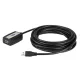 ATEN UE350A USB3.0 Extender cable 5m Fekete