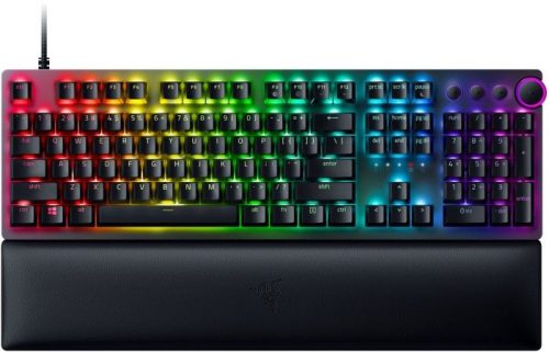 Razer Huntsman V2 Purple Switch Mechanical Billentyűzet Fekete US