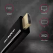 AXAGON RVD-HI14C2 DisplayPort to HDMI active cable 4K@30Hz 1,8m Fekete