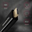 AXAGON RVDM-HI14C2 mini DisplayPort to HDMI active cable 4K@30Hz 1,8m Fekete