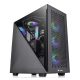 Thermaltake Divider 300 TG Air Tempered Glass Fekete