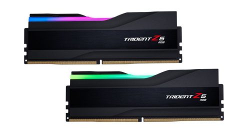G.SKILL 32GB DDR5 5600MHz Kit(2x16GB) Trident Z5 RGB Fekete