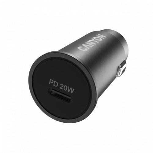 Canyon CNS-CCA20B 20W Car Charger Fekete