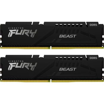 Kingston 16GB DDR5 5600MHz Kit(2x8GB) Fury Beast Fekete