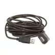 Gembird UAE-01-5M USB2.0 Active Extension cable 5m Fekete