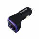 Canyon CNE-CCA08PU Triple USB Car Charger 18W Fekete/Purple