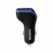 Canyon CNE-CCA08PU Triple USB Car Charger 18W Fekete/Purple