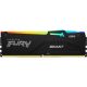 Kingston 32GB DDR5 5600MHz Fury Beast RGB Fekete