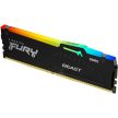 Kingston 32GB DDR5 5600MHz Fury Beast RGB Fekete