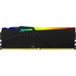 Kingston 32GB DDR5 5600MHz Fury Beast RGB Fekete