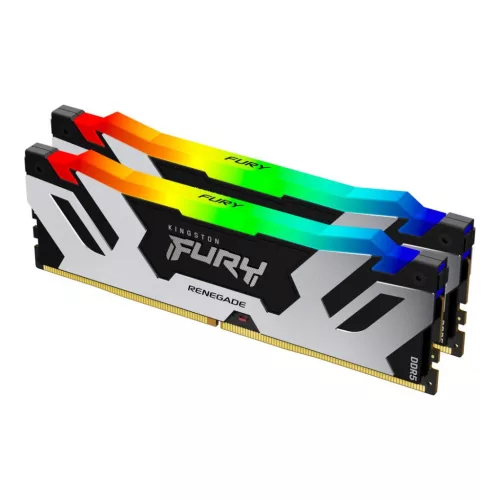 Kingston 32GB DDR5 6000MHz Kit(2x16GB) Fury Renegade RGB Black/Silver