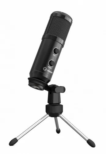 LORGAR 313 Professional Audio Condenser USB Microphone Fekete