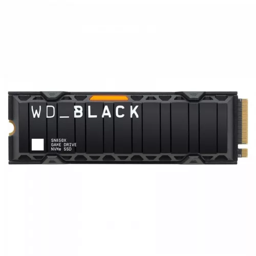 Western Digital 1TB M.2 2280 NVMe SN850X With Heatsink Fekete