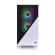 Thermaltake Divider 170 TG Snow ARGB Micro Chassis Tempered Glass White/Fekete