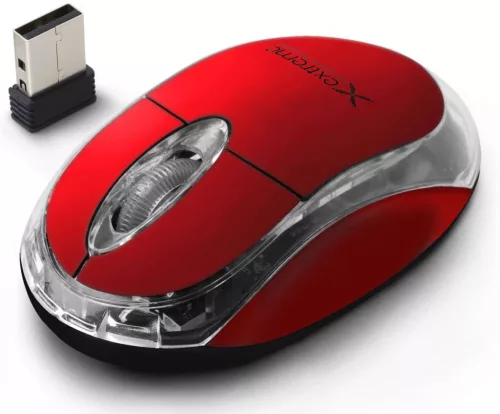 Esperanza Extreme Harrier Wireless Egér Red