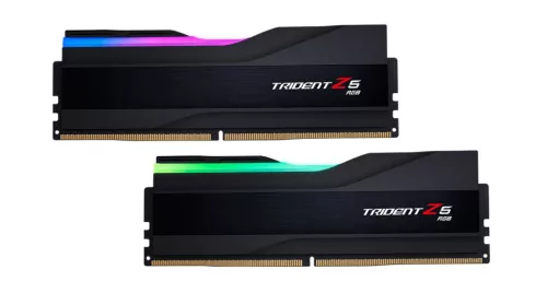 G.SKILL 64GB DDR5 6000MHz Kit(2x32GB) Trident Z5 RGB Fekete