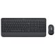 Logitech Signature MK650 Combo for Business Wireless Billentyűzet+Egér Graphite US